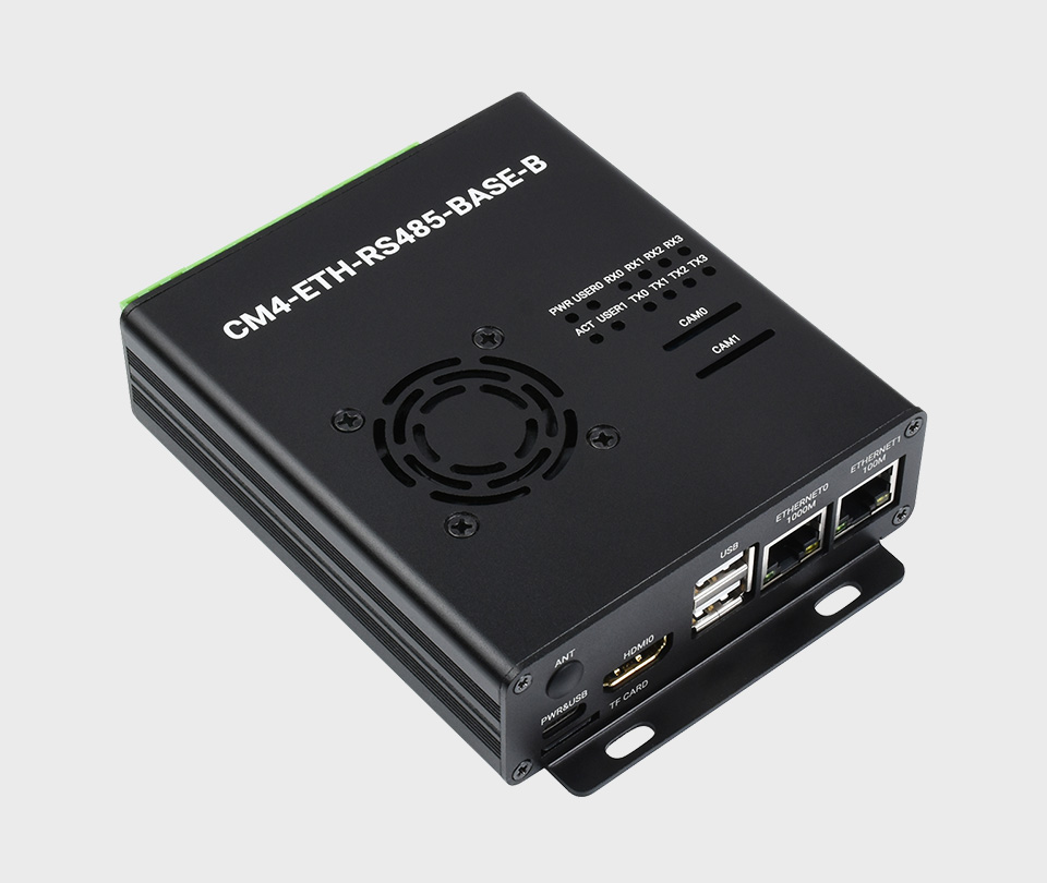 CM4 双网口四路 RS485 主机主图