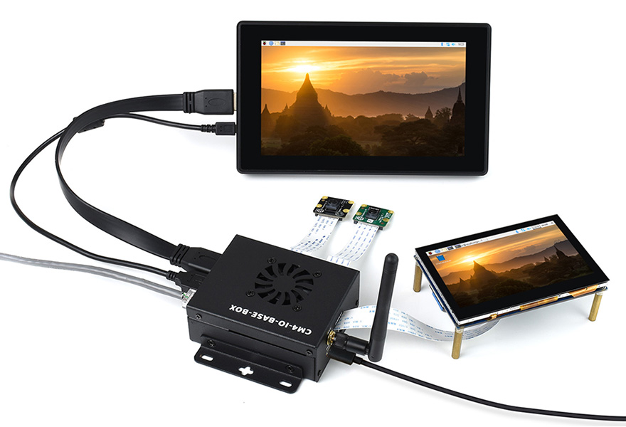 CM4 计算模块迷你主机应用示例