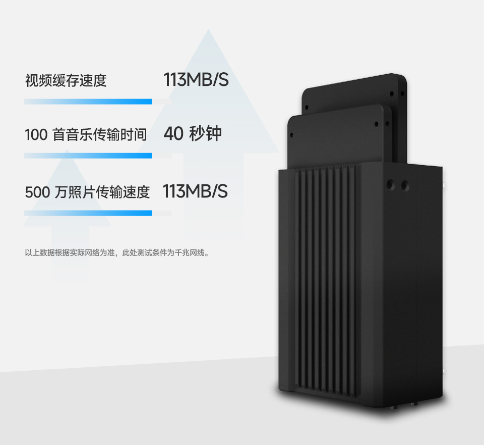 CM4 计算模块 NAS 主机内置双硬盘插槽