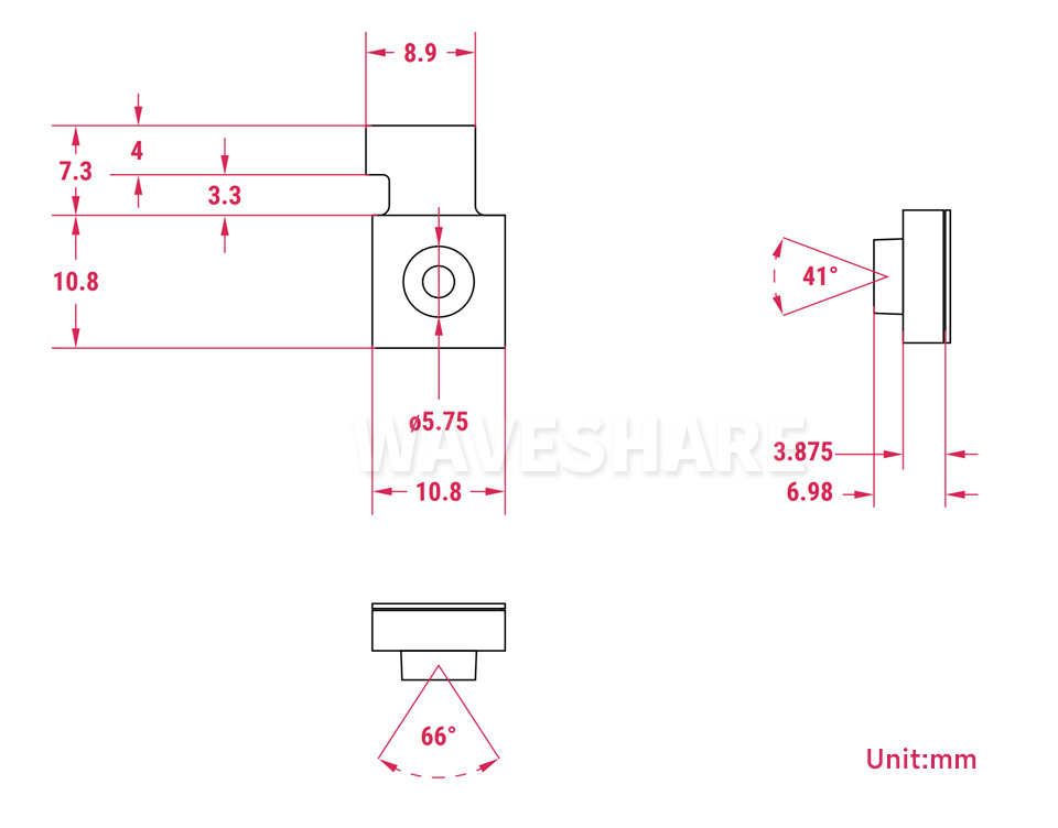 Raspberry Pi 5 产品尺寸