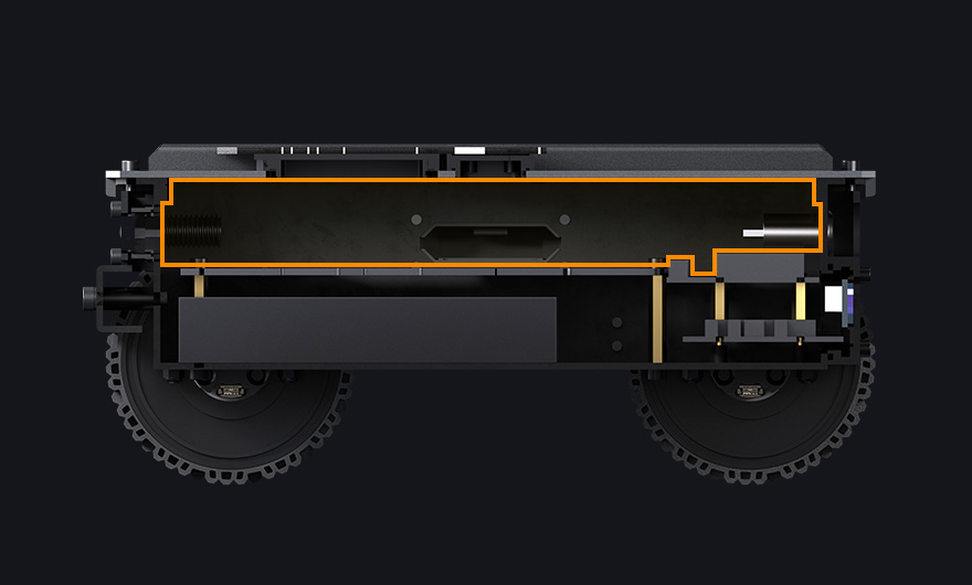 UGV Rover PT AI 机器人，六轮四驱开源移动机器人基于 Jetson Orin Nano
