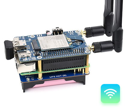 支持 M.2 B KEY 标准接口的树莓派 LTE Cat 6 通信扩展板 LTE-A 高速通信