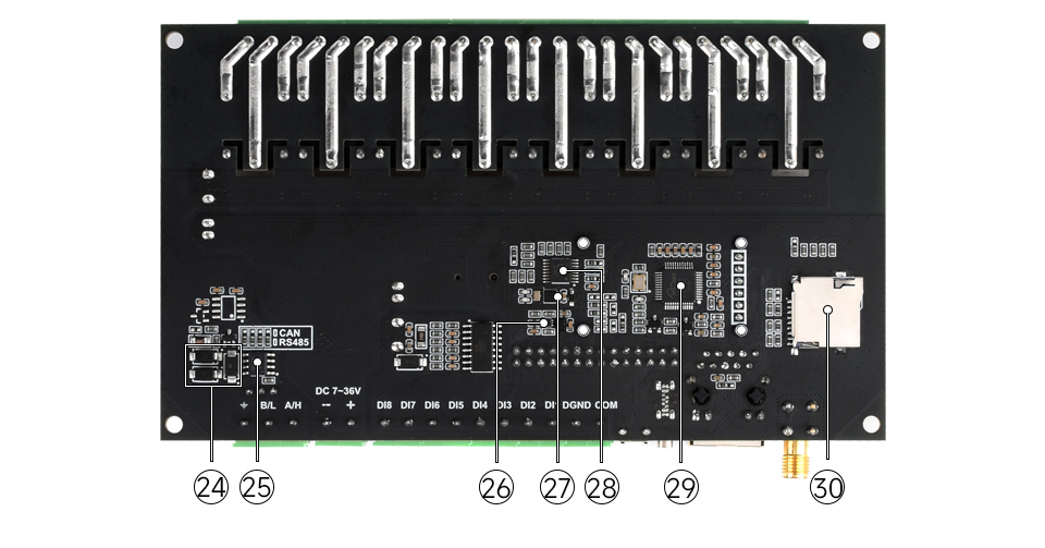 ESP32-S3 工控板 工业级 8 路 Wi-Fi 网络继电器资源简介