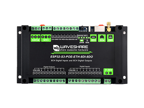 ESP32-S3-POE-ETH-8DI-8DO