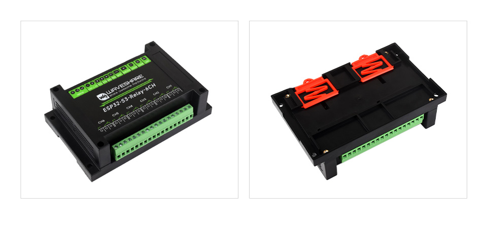 ESP32-S3 工控板 工业级 6 路 WiFi 网络继电器基于树莓派 Pico 接口设计