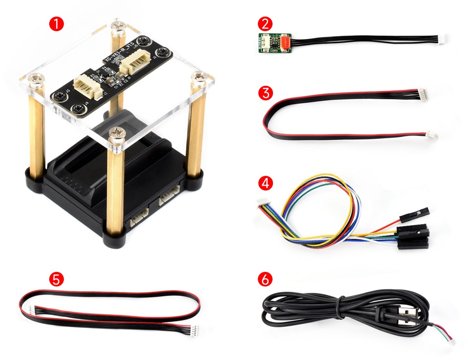 ESP32-S3 2.8 英寸电容触控屏开发板配置清单