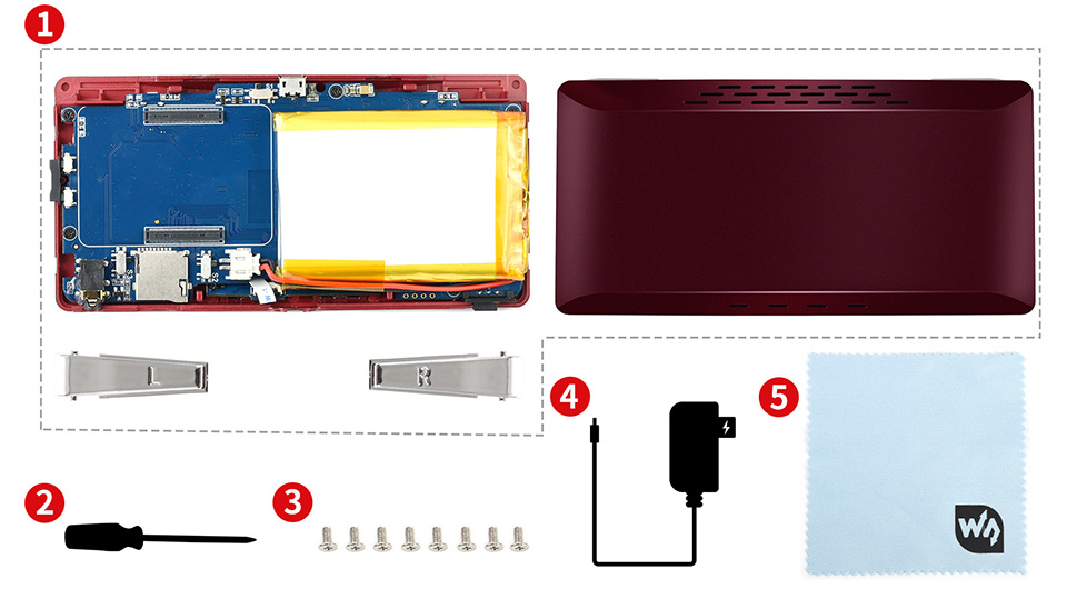树莓派掌上游戏机配件