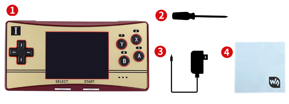 树莓派掌上游戏机配件