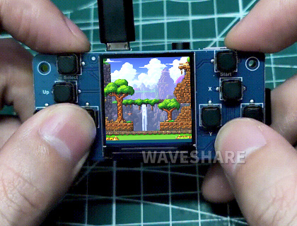 树莓派掌上游戏机键位功能图