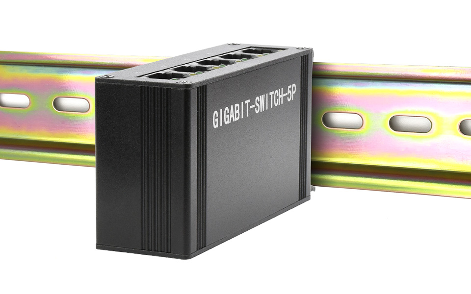 导轨式工业级千兆交换机