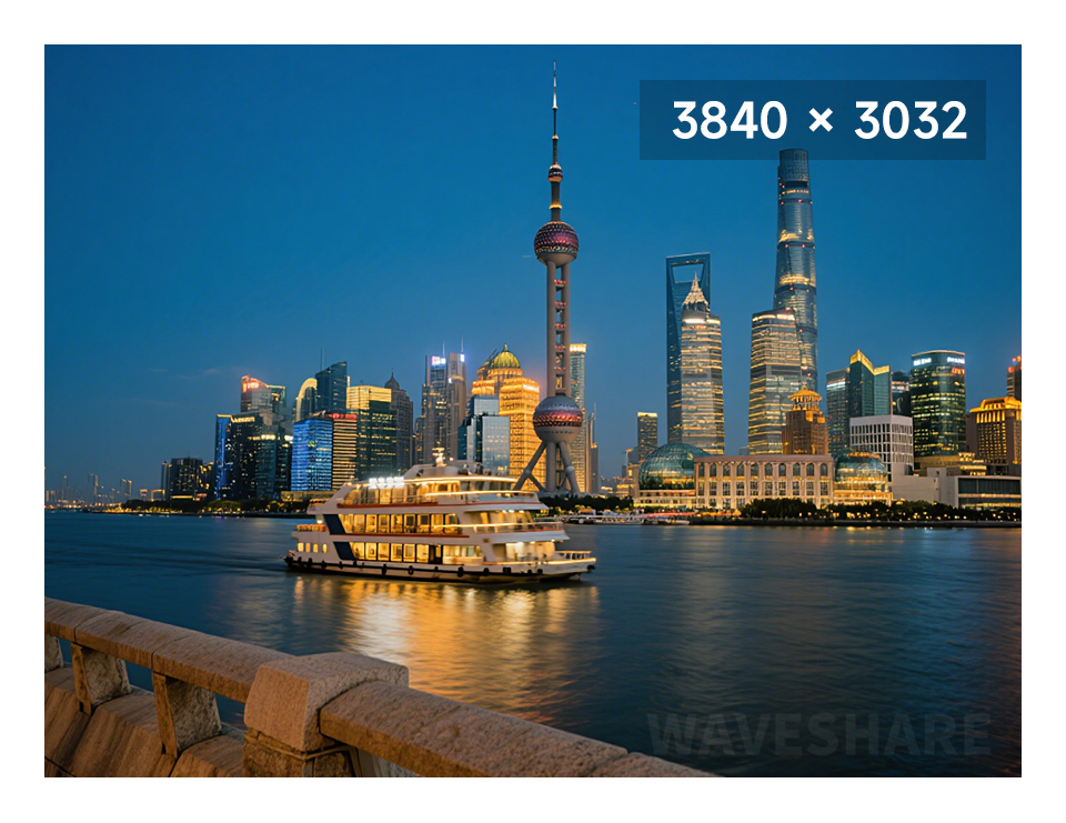 1200 万像素摄像头模块高分辨率