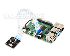 IMX708 1200 万自动对焦摄像头标准版本接入树莓派 4B 使用