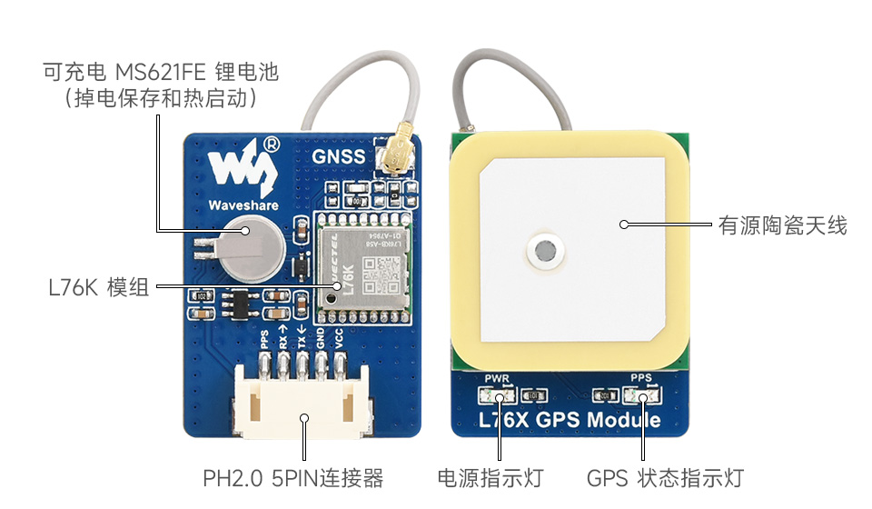 L76K GNSS 定位模块资源简介