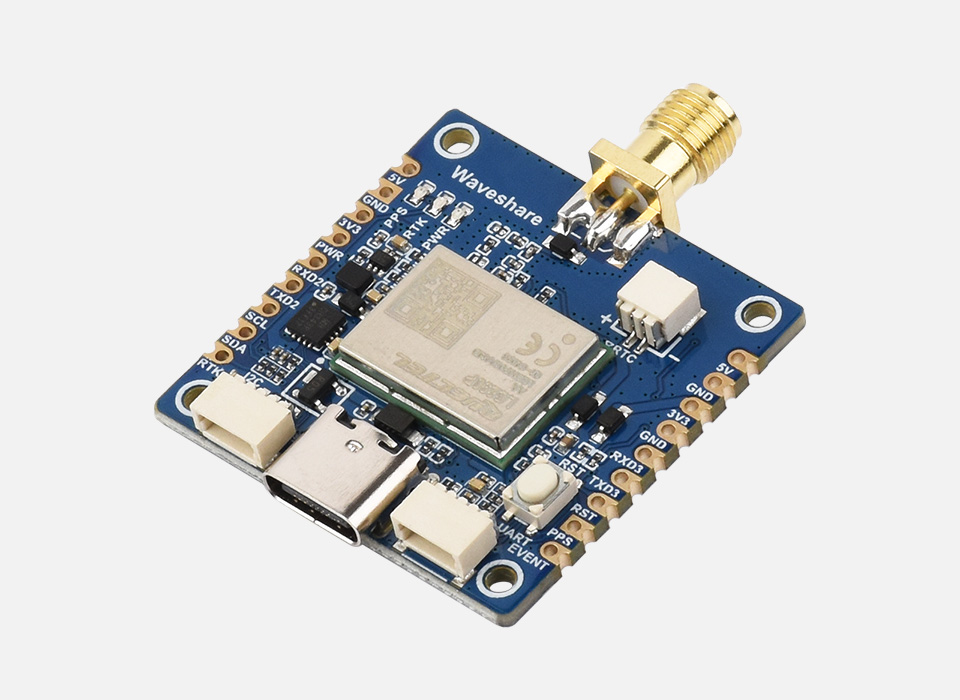 树莓派四频 RTK 厘米定位 GPS 模块主图