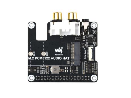 树莓派5 PCIe转双通道M.2转接板