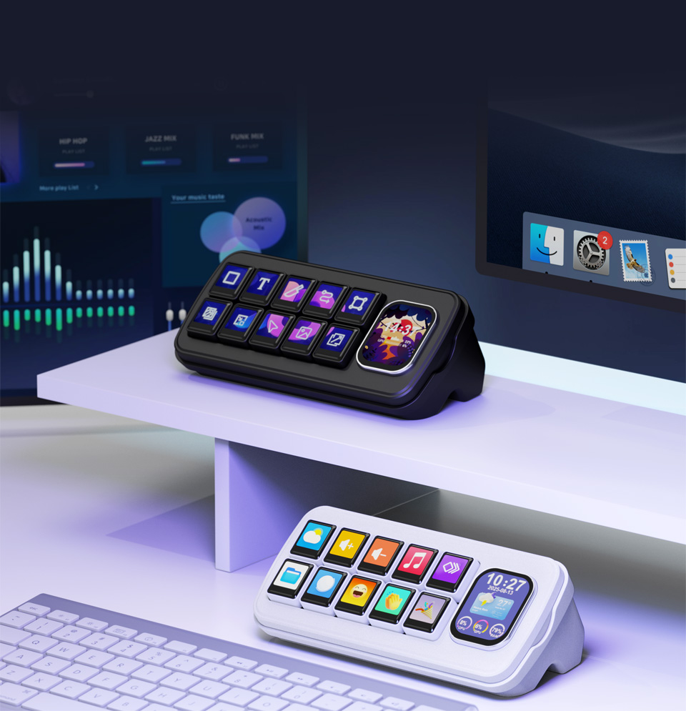 Waveshare MK10 多功能 AI 语音控制面板主图