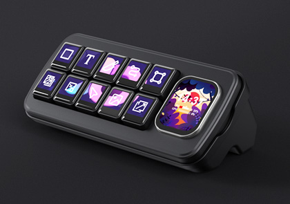 Waveshare MK10 多功能 AI 语音控制面板配套支架