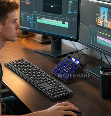 Waveshare MK20 多功能 AI 语音控制面板应用场景