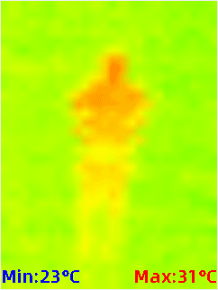 红外阵列温度传感器应用示例