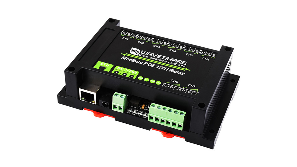 8 路 RS485 继电器模块配置清单