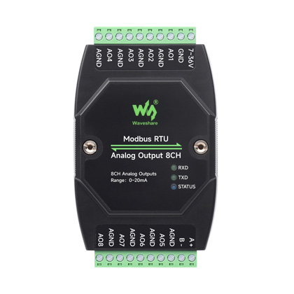 Modbus RTU Analog Output 8CH