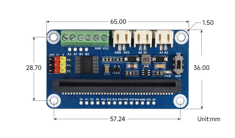 Motor-Driver-for-micro-bit尺寸