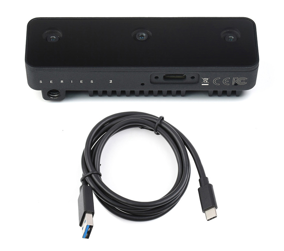 OpenCV AI 机器视觉套件支持摄像头支架