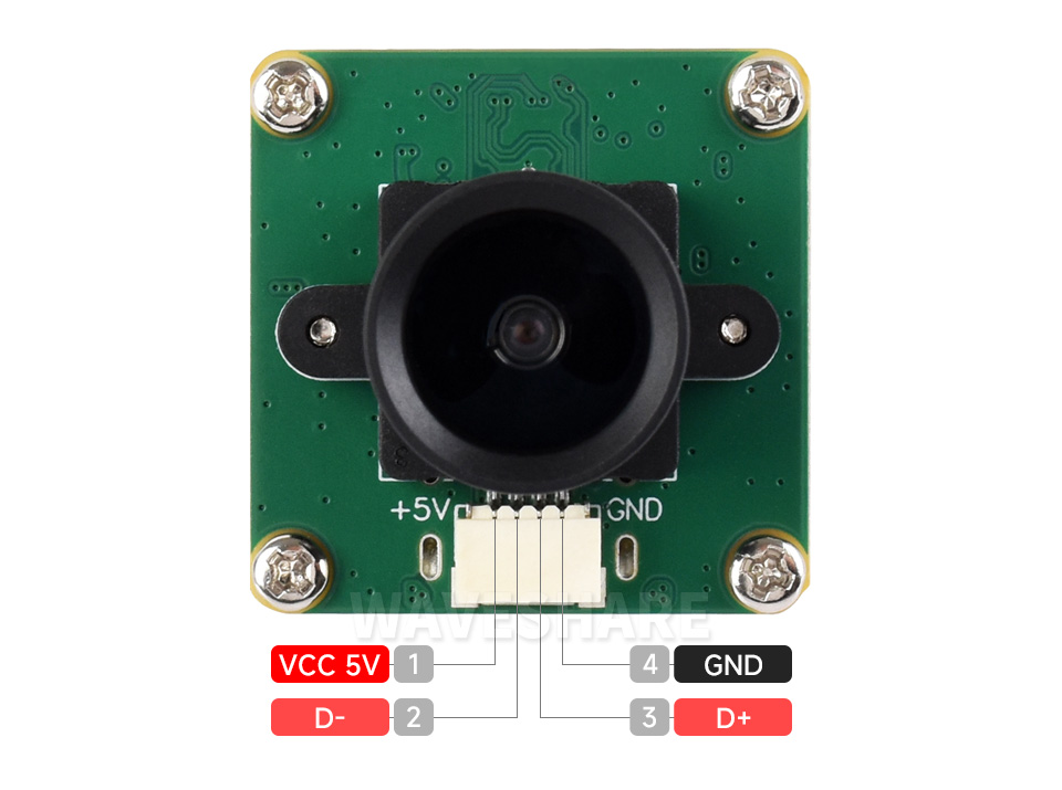 500 万像素 OS05A10 USB 摄像头模块接口定义