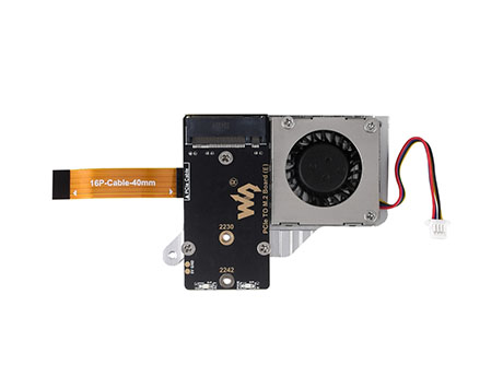 树莓派5 PCIe 转 M.2 扩展板