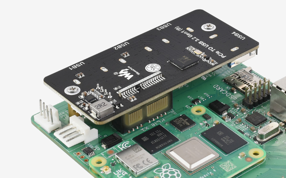 快速接入 CM4 官方扩展板效果