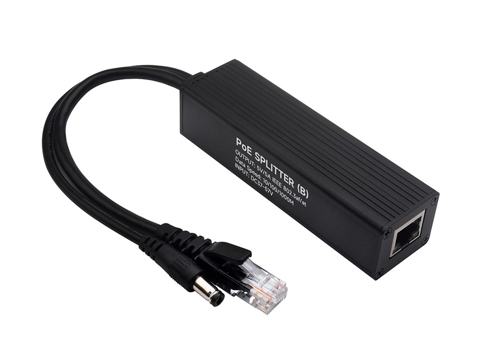 工业级千兆 PoE 分离器配置清单