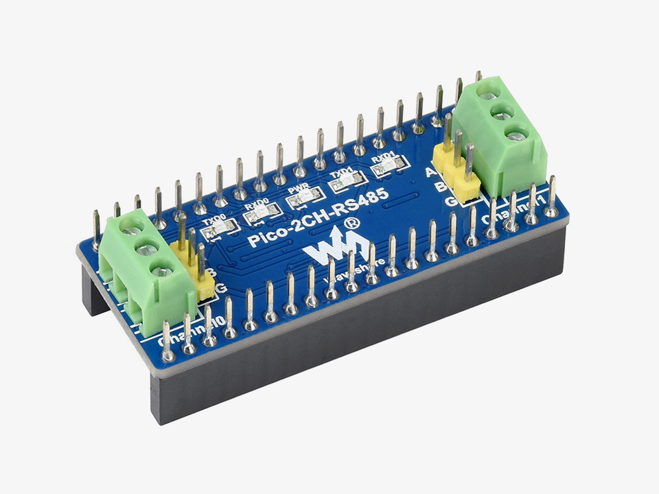 双通道 RS485 Pico 扩展板主图