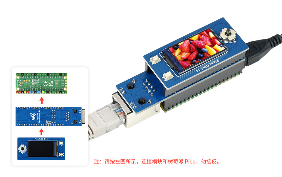 Pico 网络透传扩展板基于树莓派 Pico 接口设计