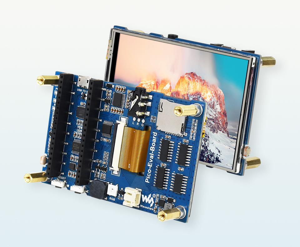 3.5 英寸触摸屏 Pico 评估板