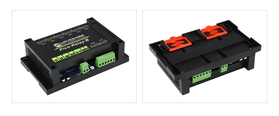 工业级 8 路继电器 Pico 模块基于树莓派 Pico 接口设计