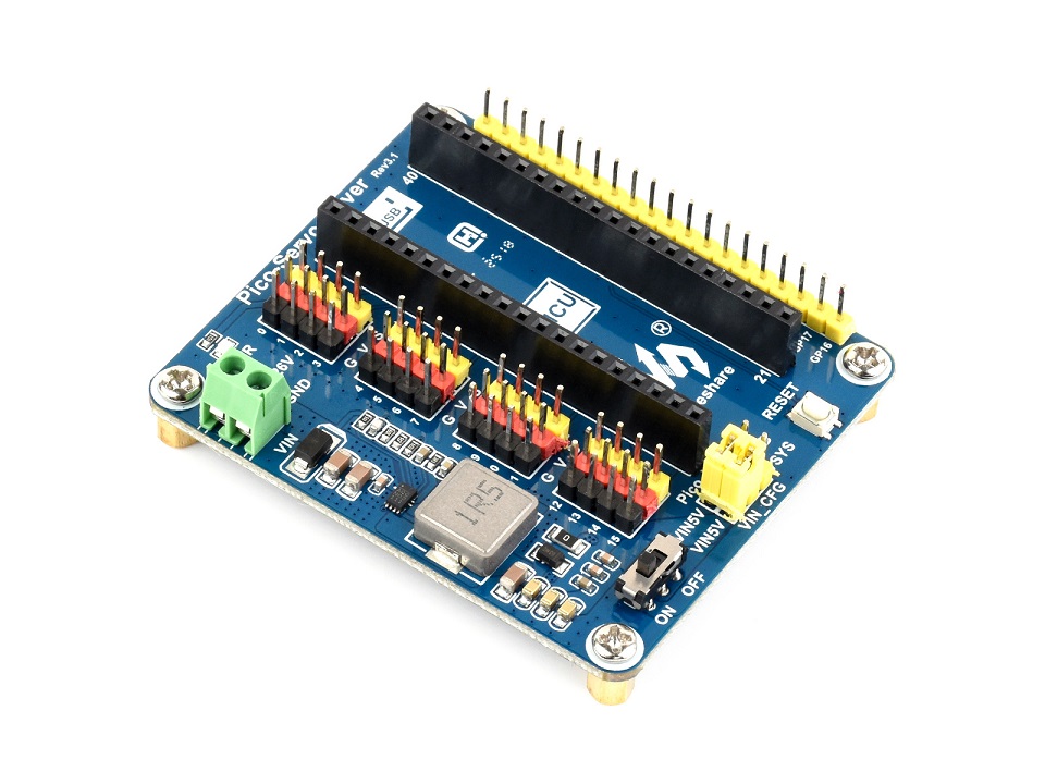 树莓派 Pico 舵机驱动扩展板配置清单