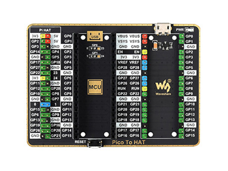 微雪 ESP32-S3 微控制器 Wi-Fi 开发板适配接口扩展板