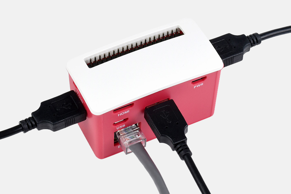 树莓派以太网供电扩展板应用示例