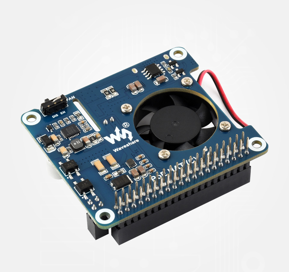 树莓派以太网供电扩展板