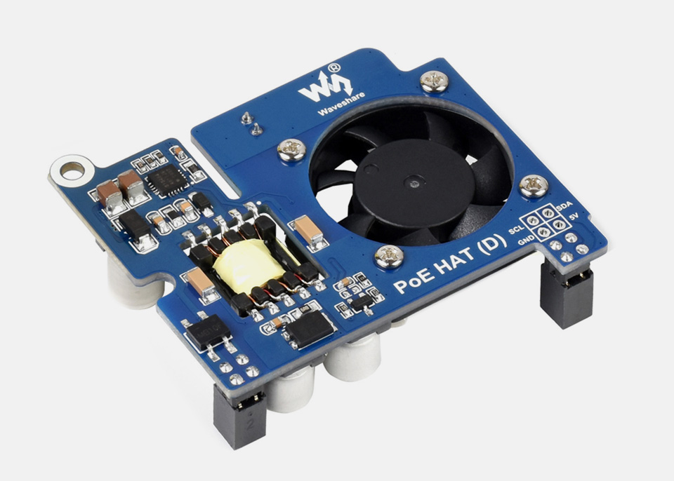 树莓派以太网供电扩展板