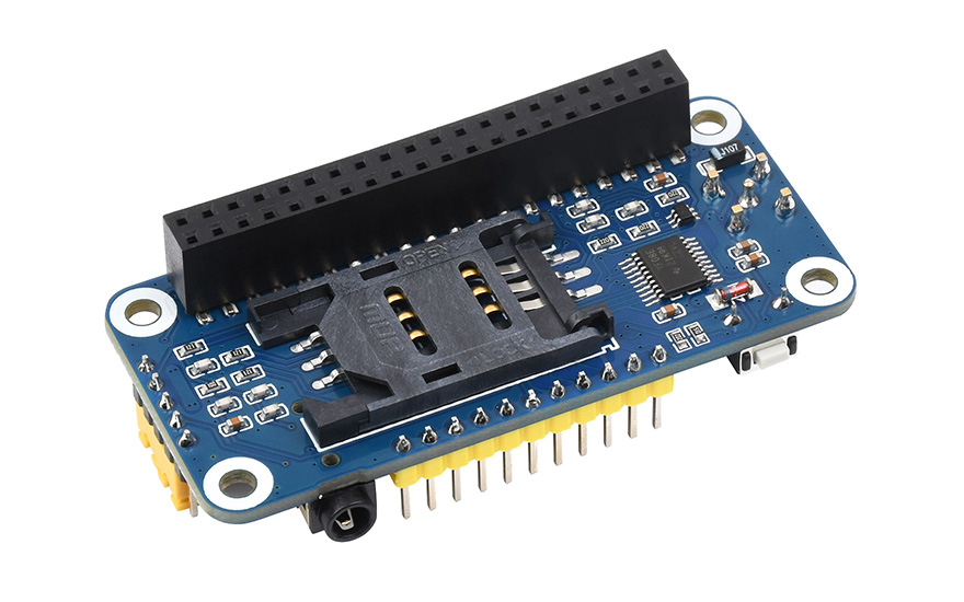 R800C 树莓派 GSM/GPRS 扩展板产品展示