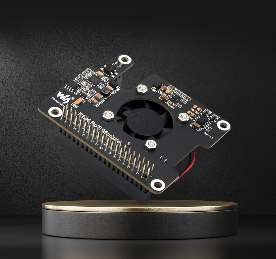 树莓派 5 以太网供电扩展板