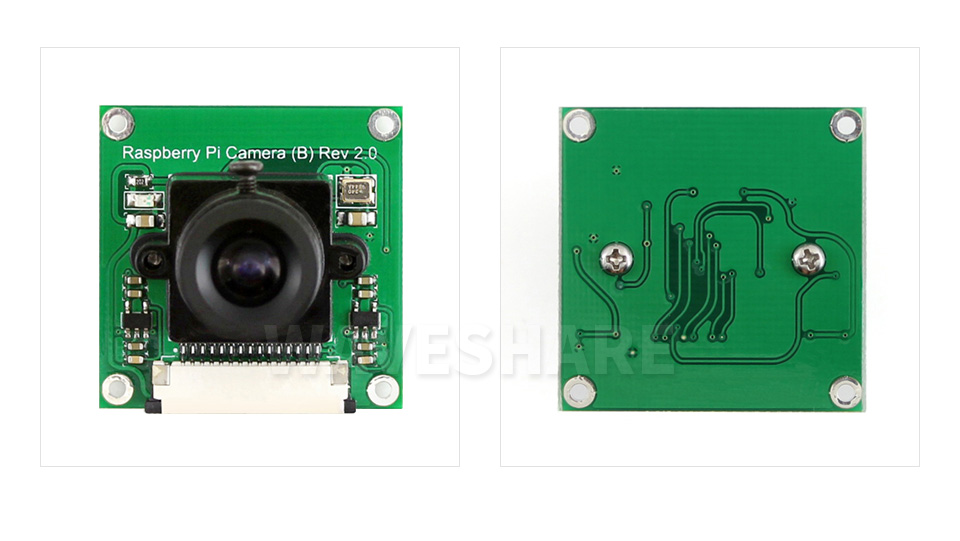 树莓派摄像头 B 型简洁接口设计