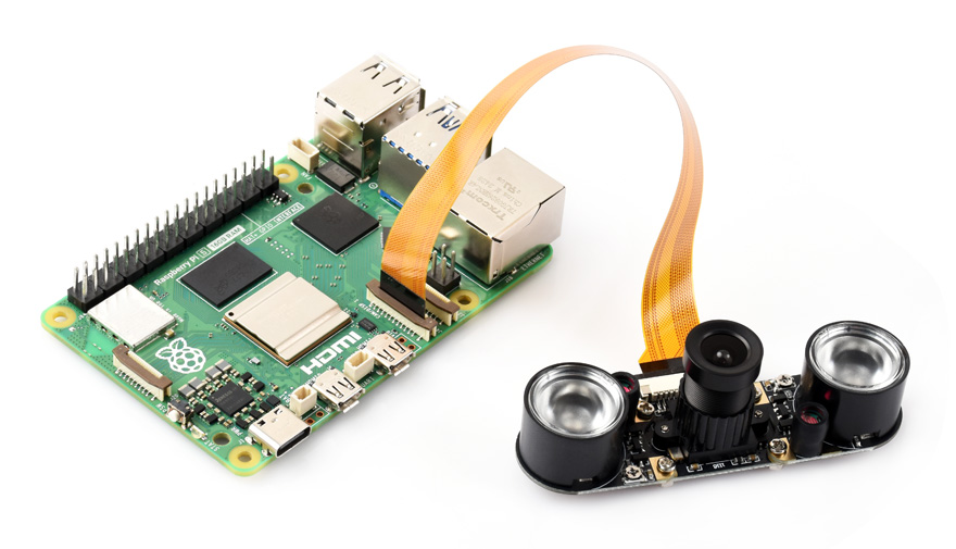 RPi-Camera-F 树莓派接入示意