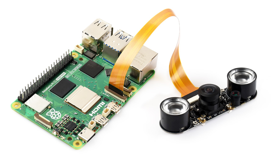 RPi-Camera-H 树莓派接入示意