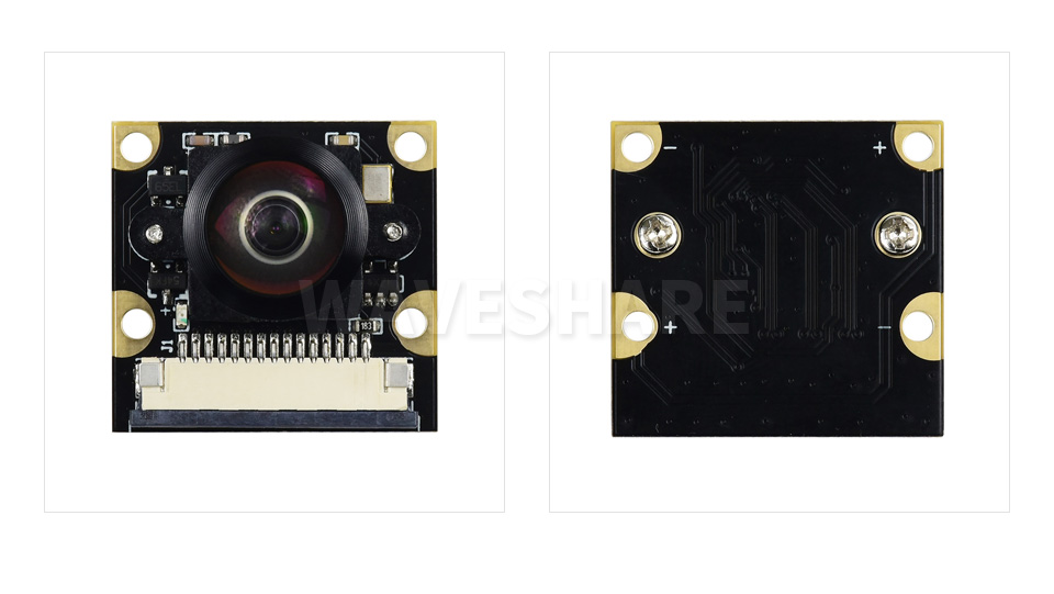 树莓派摄像头 M 型简洁接口设计