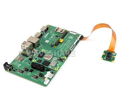 树莓派原装摄像头 V2 版接入 CM4 扩展板