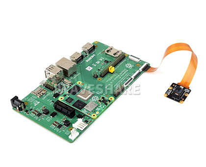 树莓派原装摄像头 V2 版接入 CM4 扩展板