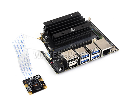 树莓派原装摄像头 V2 版接入 Jetson Nano 套件