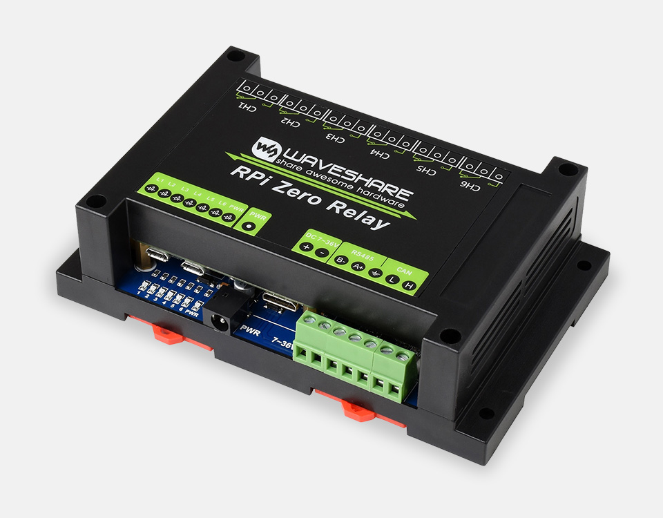 工业级 8 路继电器 Pico 模块主图